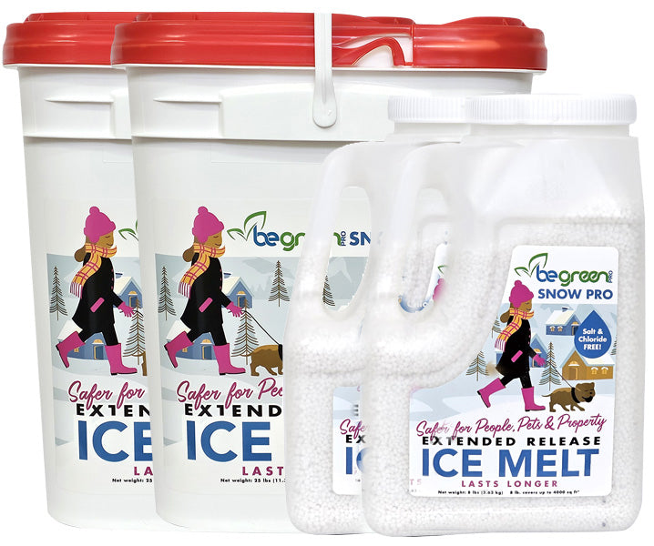 Snow Pro Ice Melt - 2 Pails + 2 Shaker Jugs